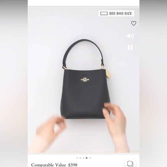 Authentic coach bucket bag. Sold out online - Picture 6 of 6